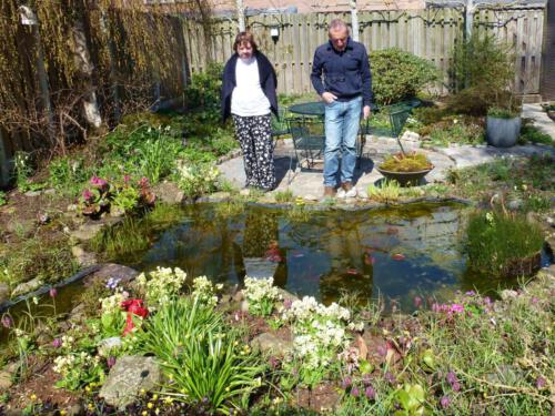 Tuin Johan van de Akker in Ens.